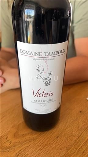 Roussillon Collioure Domaine Tambour Victoria 2020