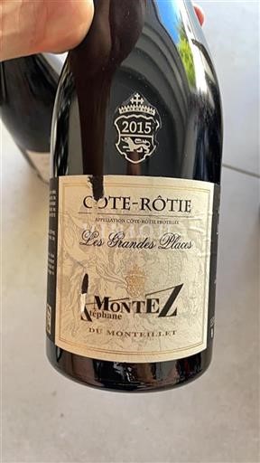 Rhônevallei Côte-rôtie Domaine Monteillet Les Grandes Places 2015