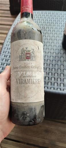 Burdeos Saint-Émilion Grand Cru Château Viramière 2003
