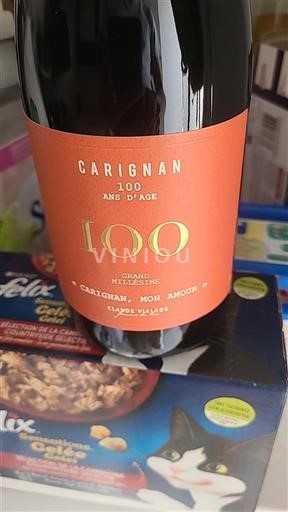 Languedoc Ospecificerad Claude Vialade Carignan, Mon Amour Icke årgångsbetecknad