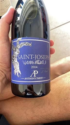 Vallée du Rhône Saint-Joseph Anthony Paret 420 Nuits 2014