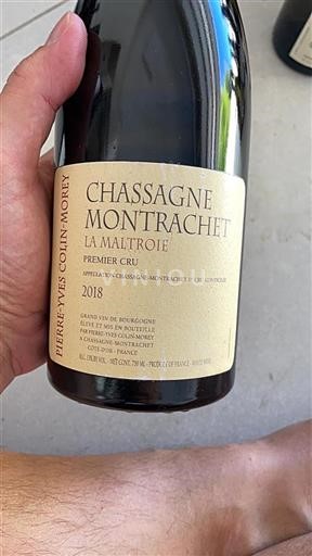 Burgundy Chassagne-Montrachet Premier Cru Pierre-Yves Colin-Morey La Maltroie 2018