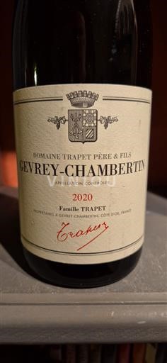 Burgundsko Gevrey-Chambertin Domaine Trapet Père & Fils Ostrea 2020