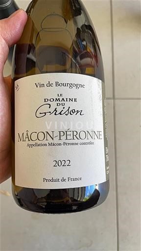 Borgogna Mâcon e Mâcon-Villages Domaine Le du Grison 2022