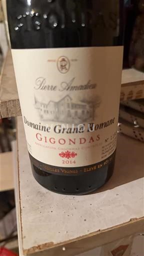 Rhône Valley Gigondas Pierre Amadieu Domaine Grand Romane 2014
