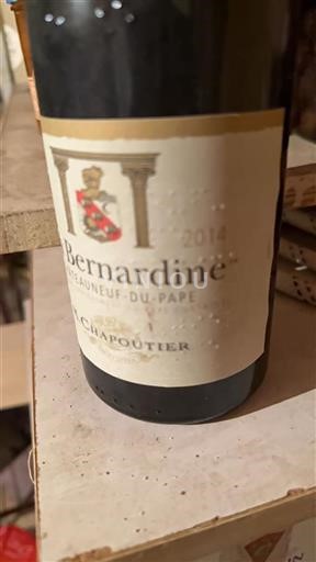 Rhônedalen Châteauneuf-du-Pape M. Chapoutier La Bernardine 2014