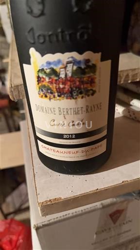 Rhônedalen Châteauneuf-du-Pape Domaine Berthet-Rayne Cadène 2012