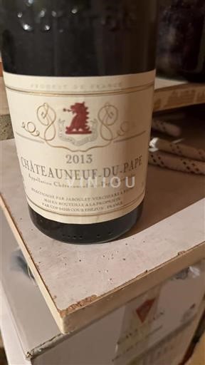 Vin Rouge sec Jaboulet-Vercherre 2013 France Vallée du Rhône Châteauneuf-du-pape