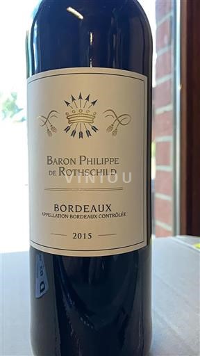 Bordeaux Baron Philippe de Rothschild 2015