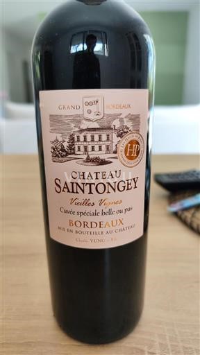 Bordeaux Château Saintongey Vieilles Vignes Senza annata