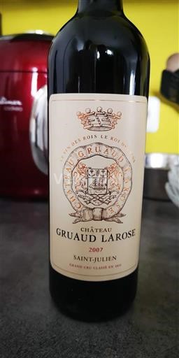 Bordeaux Saint-Julien Grand Cru Château Gruaud Larose 2007