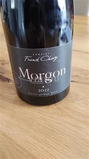 Beaujolais Morgon Domaine Franck Chavy gamay noir 2022
