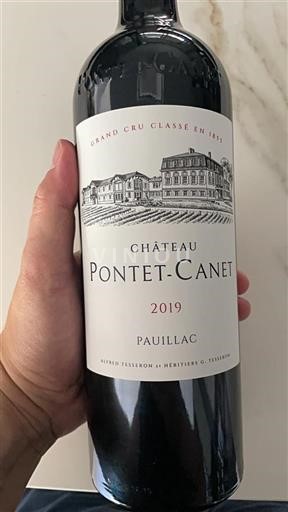 Bordeaux Pauillac Grand Cru Pontet-Canet 2019