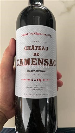 Bordeaux Haut-Médoc Grand Cru Camensac 2019
