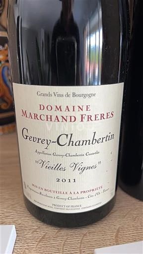 Burgundsko Gevrey-Chambertin Domaine Marchand Freres Vieilles Vignes 2011