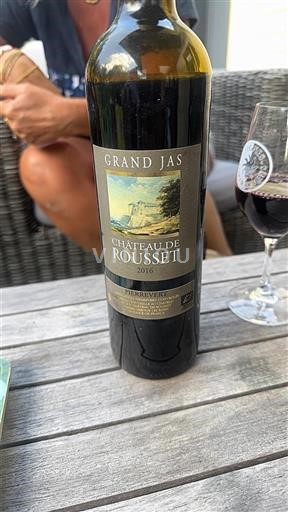 Vallée du Rhône Pierrevert Château Rousset Grand Jas 2016