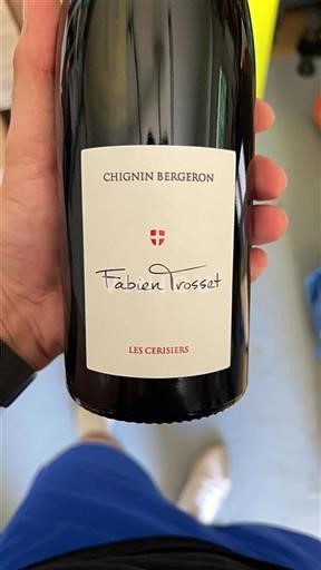 Savoie et Bugey Chignin-Bergeron Fabien Trosset Les Cerisiers 2024