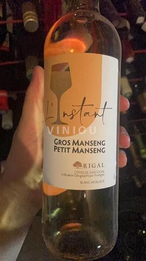Sydvestfrankrig Côtes de Gascogne Rigal L'Instant Ikke årgangsbestemt