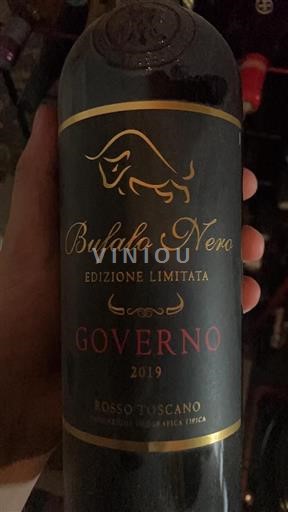 Vin Rouge sec Edizione Limitata Governo Bufalo Nero 2019 Italie Marche Rosso Piceno