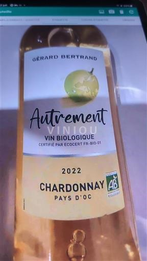 Linguadoca Coteaux del Languedoc Gérard Bertrand Chardonnay -Autrement 2022