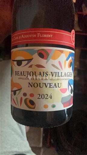Beaujolais Beaujolais Villages La Cave Augustin Florent Nouveau 2024