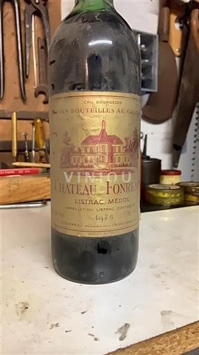 Bordeaux Listrac-Médoc Cru Bourgeois Fonréaud 1975