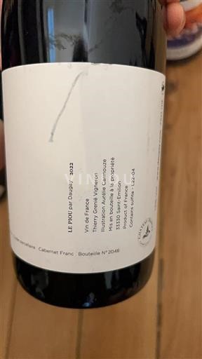 Burdeos No especificado Château Daugay Le Piou 2022