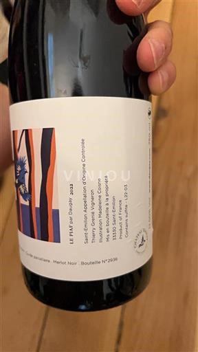 Burdeos Saint-Émilion Château Daugay Le Piaf 2022
