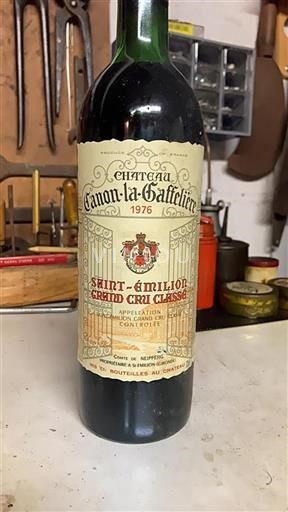 Burdeos Saint-Émilion Gran Cru Grand Cru Classé Canon-la-Gaffelière 1976