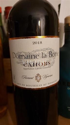 South West Cahors Domaine La Borie 2018
