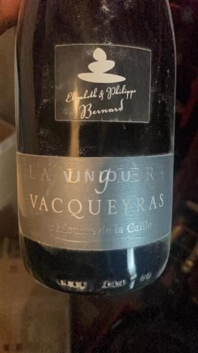 Rhônevallei Vacqueyras La Ligière Le Mourre de la Caille 2021