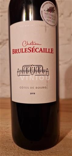 Bordeaux Côtes-de-bourg Château Brulesécaille 2019