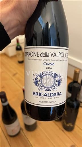 Veneto Amarone della Valpolicella Brigaldara Cavolo 2016