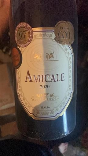 Vin Rouge sec Amicale 2020 Italie Toscane