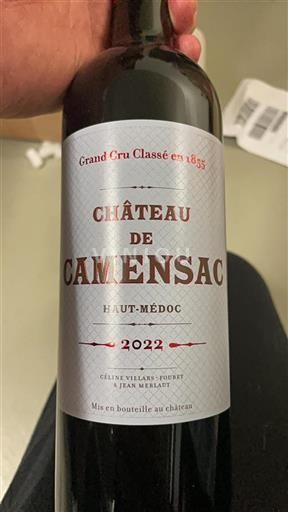 Bordeaux Haut-Médoc Grand Cru Camensac 2022