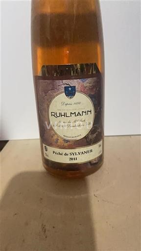Vin Blanc moelleux P%c3%a9ch%c3%a9 de Sylvaner Ruhlmann 2011 France Alsace
