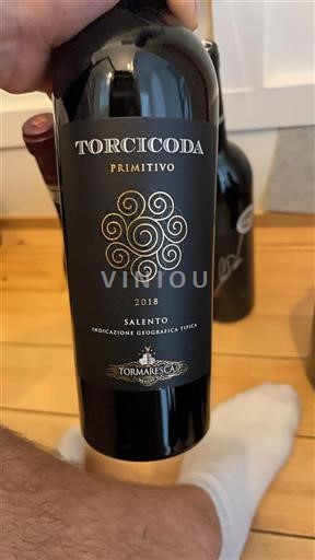 Apulia Wines Alezio Tormaresca Torcicoda 2018