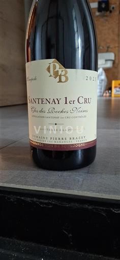 Borgogna Santenay Premier Cru Domaine Pierre Brazey Clos des Roches Noires 2023