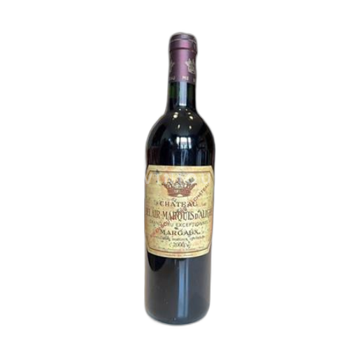 Bordeaux Margaux Château Bel-Air Marquis Aligre 2000