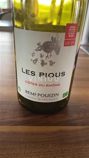 Údolí Rhôny Côtes-du-Rhône Rémi Pouizin Les Pious 2023