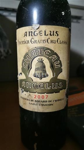 Bordeaux Saint-Émilion Premier Grand Cru Classé Château Angélus 2007