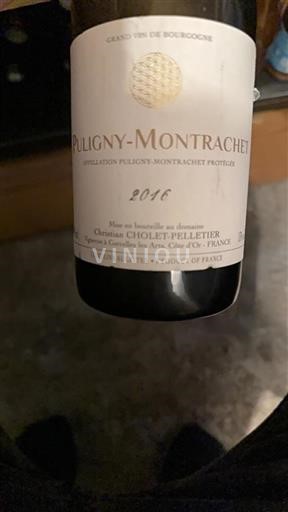 Borgogna Puligny-Montrachet Christian Cholet-Pelletier 2016