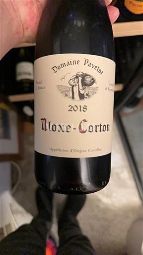 Bourgogne Aloxe-Corton Pavelot 2018