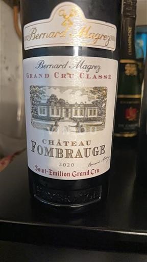 Burdeos Saint-Émilion Gran Cru Grand Cru Fombrauge 2020