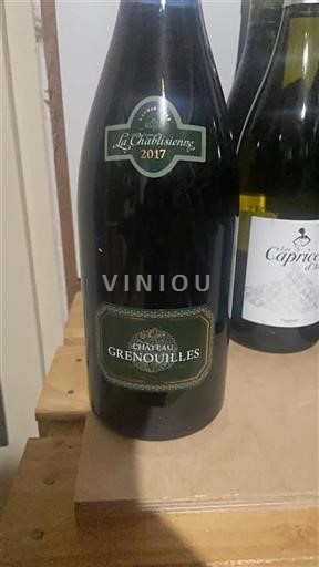 Vin Blanc sec Château Grenouille 2017 France Bourgogne Chablis Grand Cru