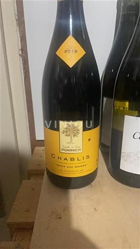 Burgundy Chablis Isabelle et Denis Pommier Croix aux Moines 2019