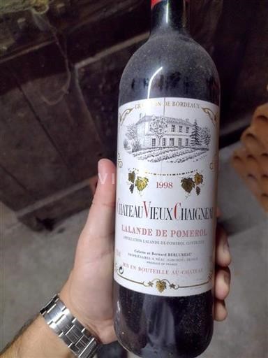 Bordeaux Lalande-de-pomerol Château Vieux Chaigneau 1998