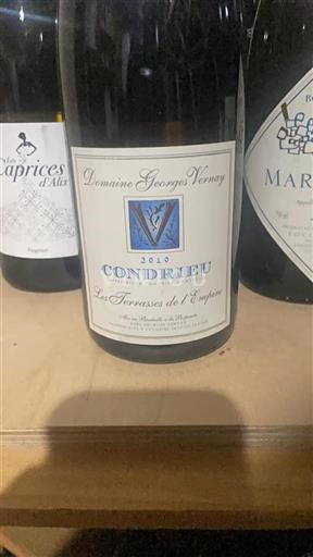 Rhône Valley Condrieu Domaine Georges Vernay Les Terrasses de l'Empire 2010