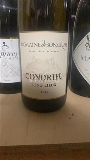 Valle del Rodano Condrieu Domaine Bonserine Les 3 Lieux 2023