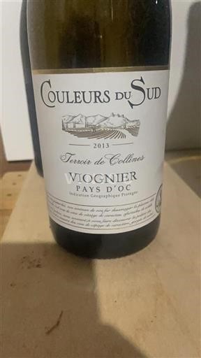 Languedoc in Roussillon Pays d'Oc Couleurs du Sud Terroir de Collines 2013